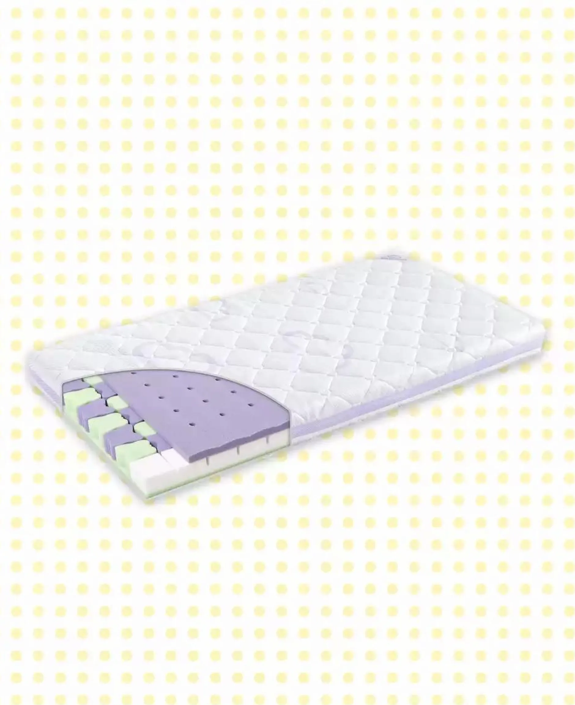 Tru00e4umeland Babymatratze Butterfly 70 x 140 cm* Matratzen