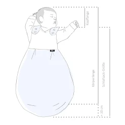 Alvi Baby-Mäxchen Schäfchen Gr. 44* Schlafsäcke|Schlafsäcke