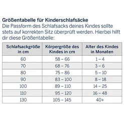 Alvi Baby-Mäxchen Schäfchen Gr. 68/74* Schlafsäcke|Schlafsäcke