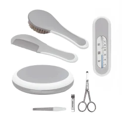 bu00e9bu00e9-jou Babypflege-Set Light Grey* Hausapotheke