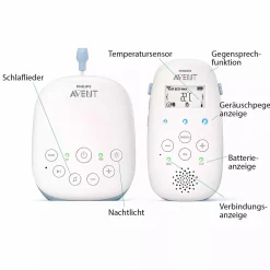 PHILIPS AVENT Babyphone DECT SCD715/26* Babyphone
