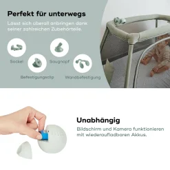 babymoov Babyphone mit Kamera YOO GO + HD* Babyphone