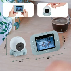 babymoov Babyphone mit Kamera YOO ROLL* Babyphone