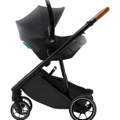 Britax Ru00f6mer BABY-SAFE CORE Midnight Grey*Kinder Babyschalen 0-13 Kg, Gruppe 0+
