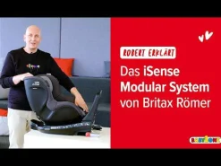 Britax Ru00f6mer BABY-SAFE iSENSE Frost Grey*Kinder Babyschalen 0-13 Kg, Gruppe 0+
