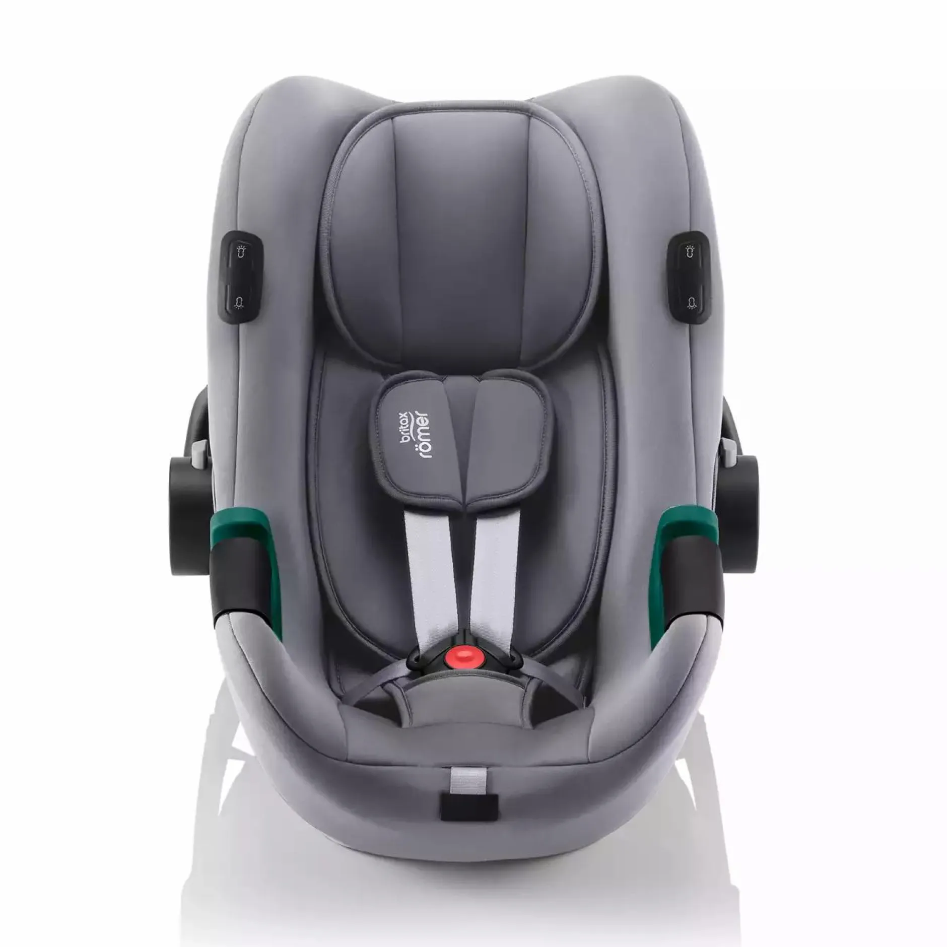 Britax Ru00f6mer BABY-SAFE iSENSE Frost Grey*Kinder Babyschalen 0-13 Kg, Gruppe 0+