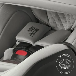 Britax Diamond BABY-SAFE PRO Lux Linen Grey Diamond*Kinder Babyschalen 0-13 Kg, Gruppe 0+