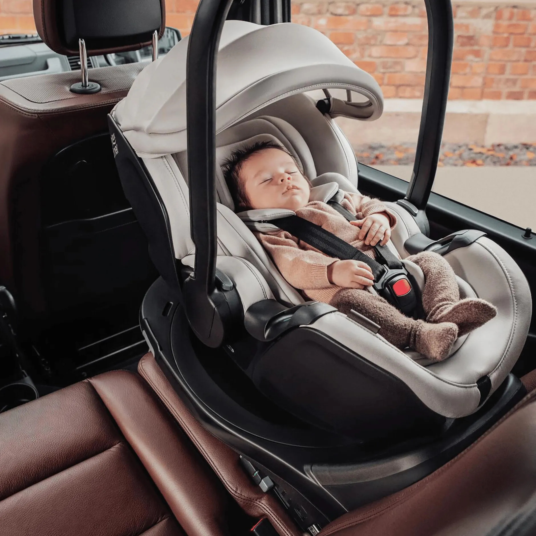 Britax Diamond BABY-SAFE PRO Lux Soft Taupe*Kinder Babyschalen 0-13 Kg, Gruppe 0+