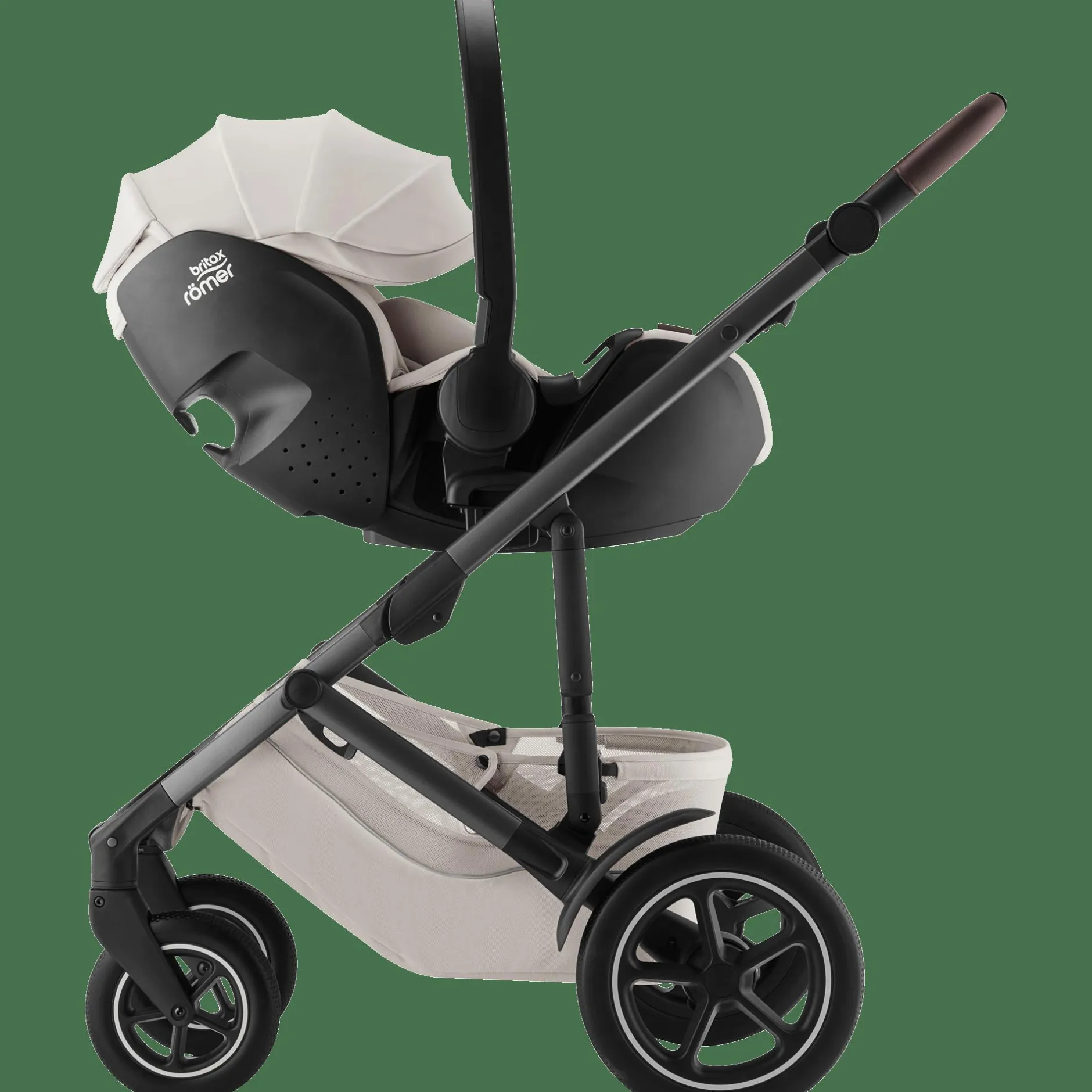 Britax Diamond BABY-SAFE PRO Lux Soft Taupe*Kinder Babyschalen 0-13 Kg, Gruppe 0+