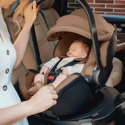 Britax Diamond BABY-SAFE PRO Lux Warm Caramel Diamond*Kinder Babyschalen 0-13 Kg, Gruppe 0+