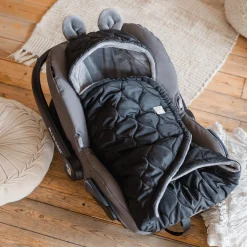 KAISER Babyschalen Wrap Recy Small Grey*Kinder Kindersitz Zubehör