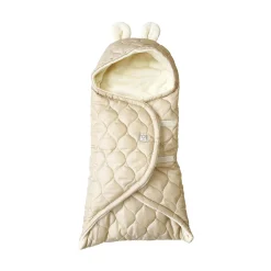 KAISER Babyschalen Wrap Recy Small Sand/Cream*Kinder Kindersitz Zubehör