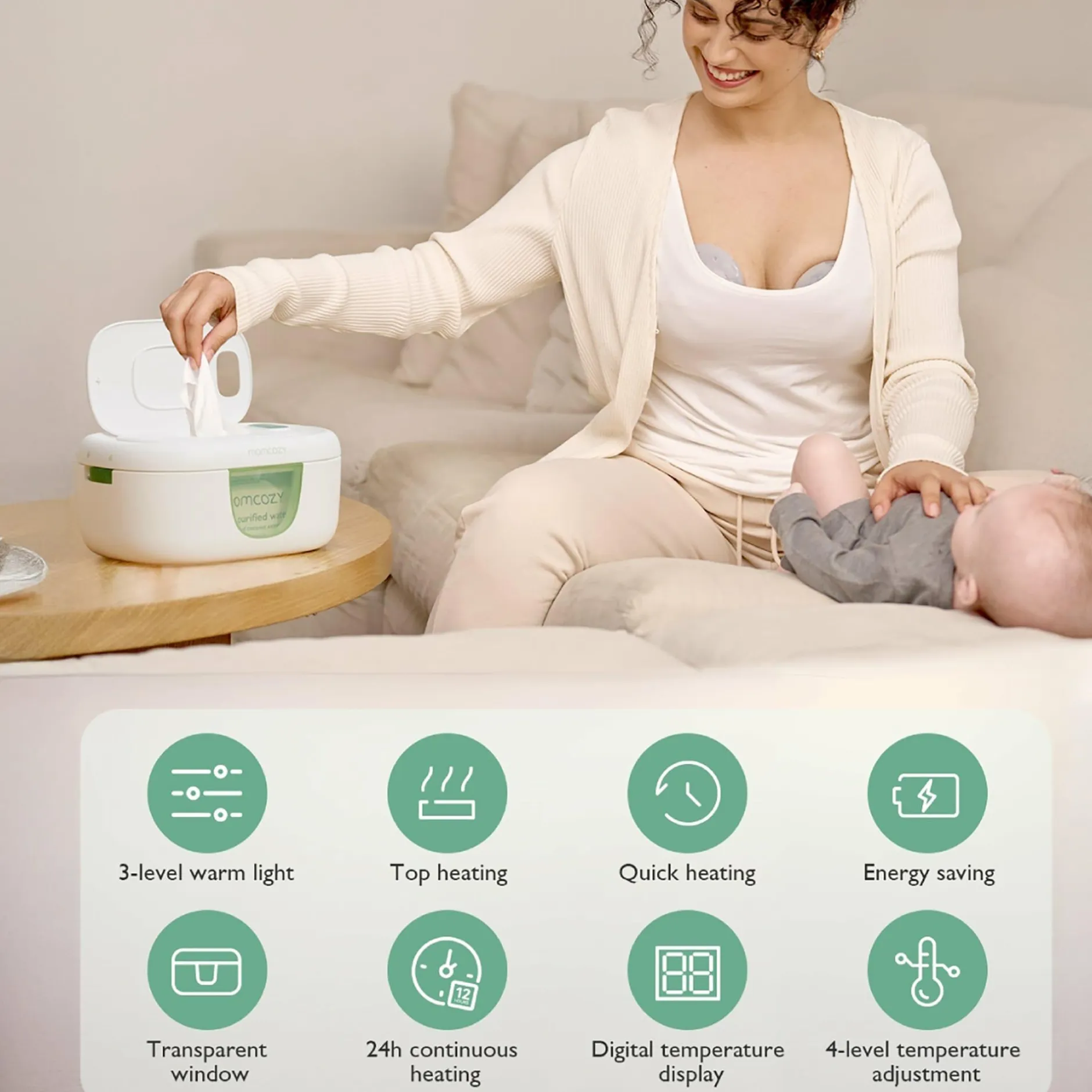 momcozy Babytücherwärmer* Hausapotheke