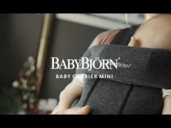 BABYBJu00d6RN Babytrage Mini 3D Jersey Dark Grey* Babytragen