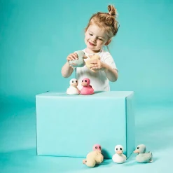 elementsforkids Bade- und Spielzeugente KAWAN Mini* Zahnungshilfen|Badespielzeug
