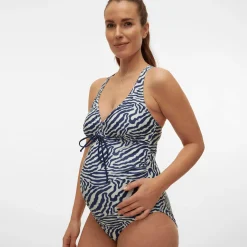 Mamalicious Badeanzug mit Muster* Sonstige Umstandsmode
