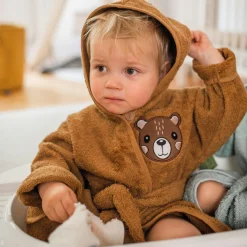 LITTLE ONE Bademantel Bär* Badetextilien|Badetextilien