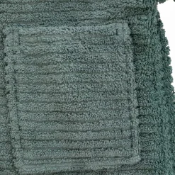 Depotex Bademantel Stripes up/down dunkelgrün Gr. 86* Badetextilien|Badetextilien