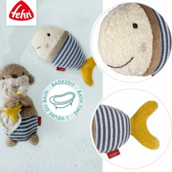 fehn Bade-Schwamm Fisch* Badetextilien|Badetextilien