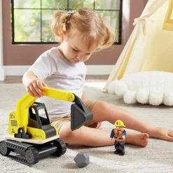 Hape Bagger*Kinder Lernspielzeug