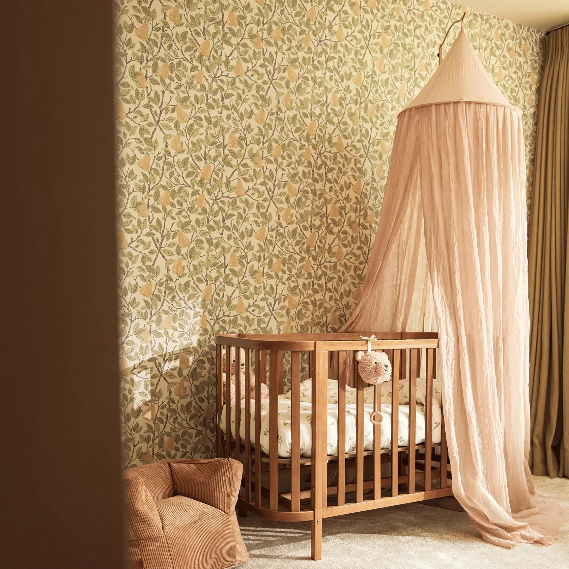 jollein Baldachin Vintage Wild Rose* Bettausstattung