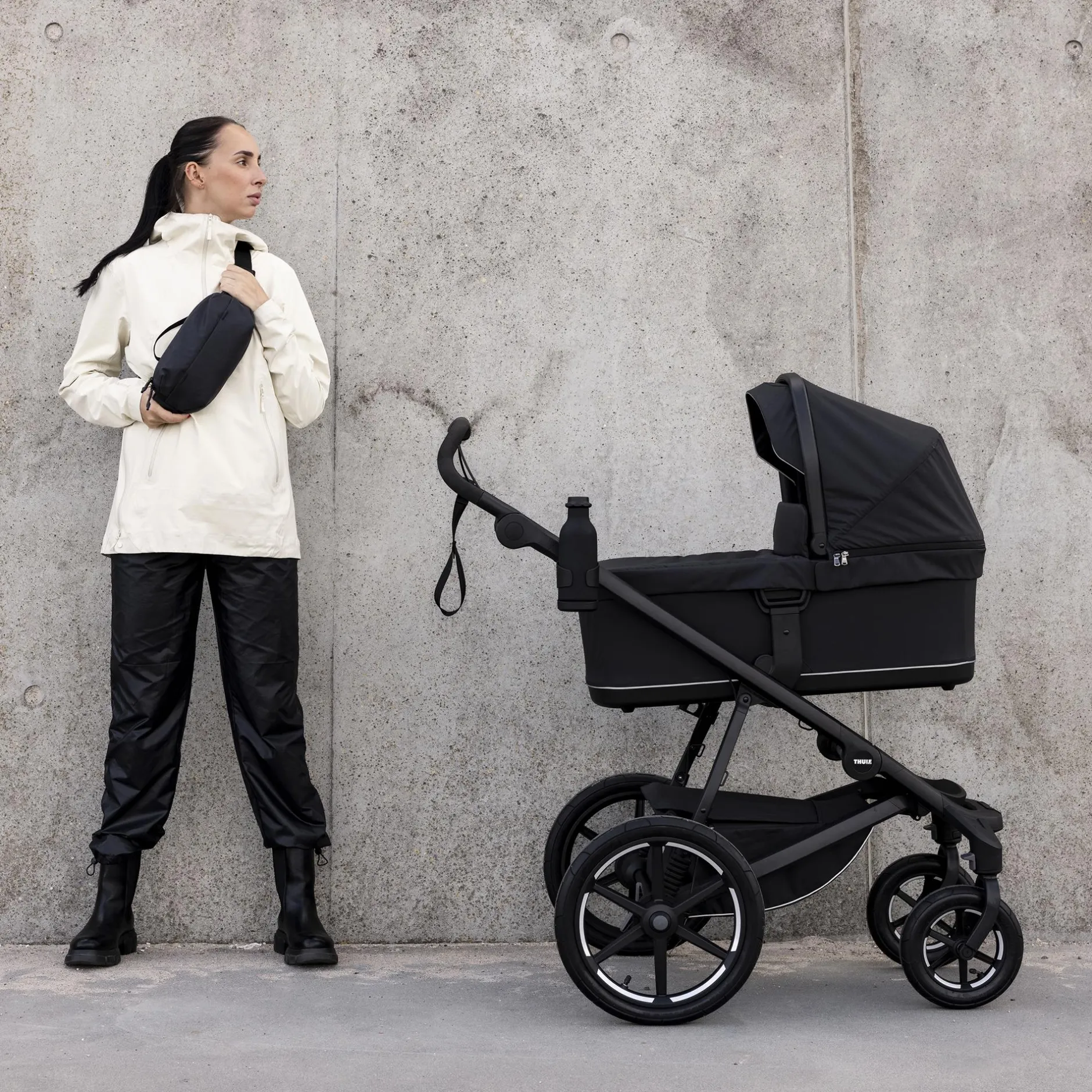 THULE Bassinet Black*Kinder Kinderwagen Zubehör