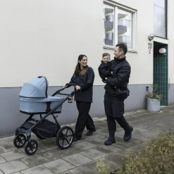 THULE Bassinet Mid Blue*Kinder Kinderwagen Zubehör