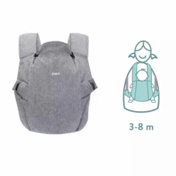 fillikid Bauchtrage Natural Jeans* Babytragen