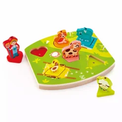 Hape Bauernhof-Geräusche-Puzzle*Kinder Lernspielzeug|Holzspielzeug