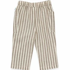 LITTLE ONE Baumwoll/Leinen-Hose Streifen* Hosen