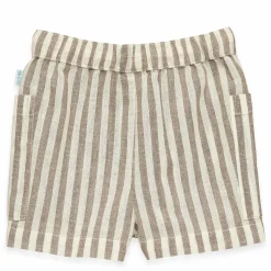 LITTLE ONE Baumwoll/Leinen-Shorts Streifen* Hosen
