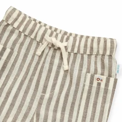 LITTLE ONE Baumwoll/Leinen-Shorts Streifen* Hosen