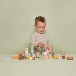 LITTLE DUTCH Bausteine Little Farm*Kinder Konstruktionsspielzeug