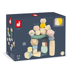 Janod Bausteine Sweet Cocoon*Kinder Lernspielzeug|Holzspielzeug