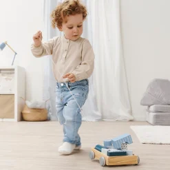 Eichhorn Bauwagen*Kinder Konstruktionsspielzeug|Holzspielzeug