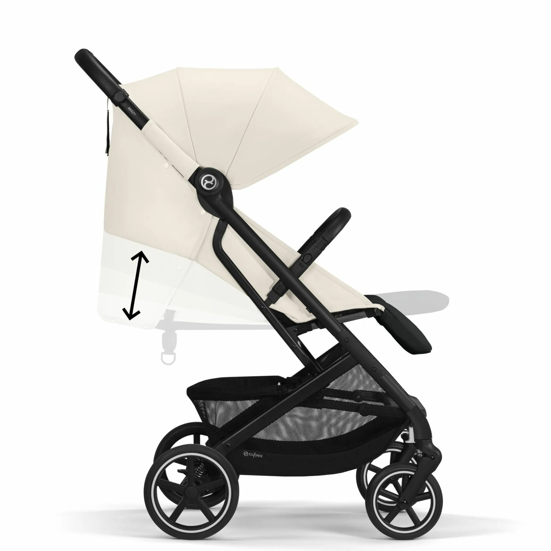 cybex Beezy Canvas White*Kinder Buggys