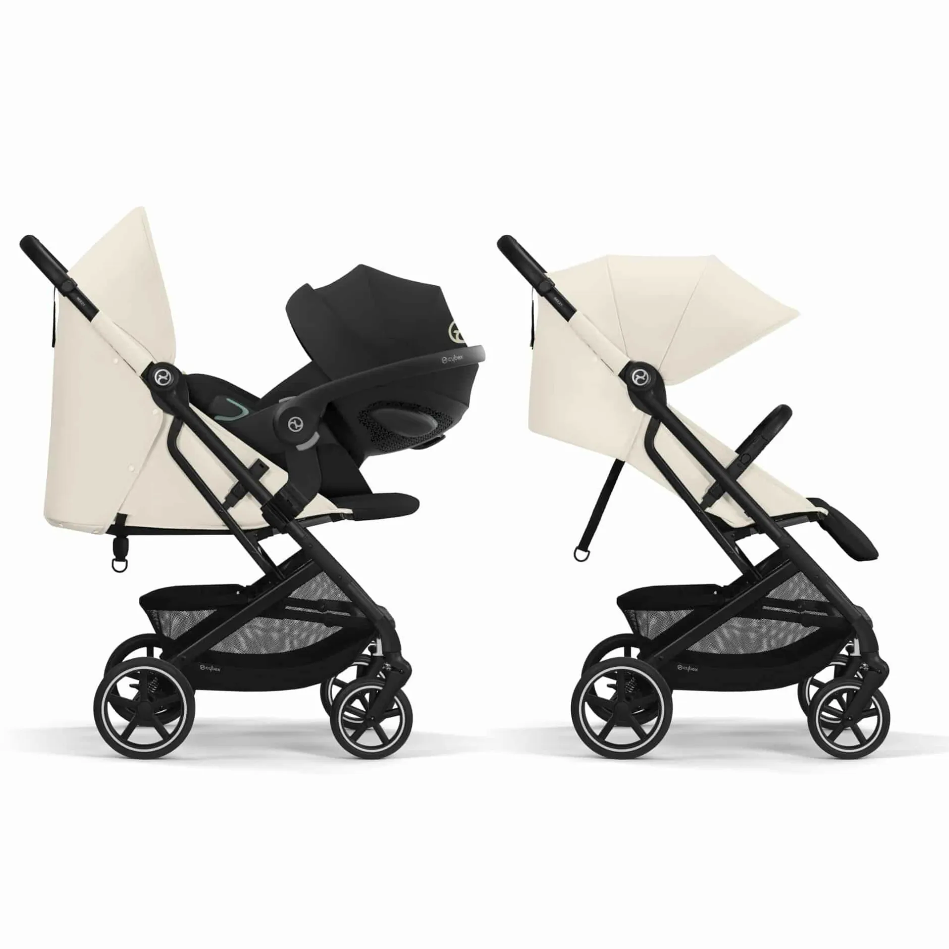 cybex Beezy Canvas White*Kinder Buggys
