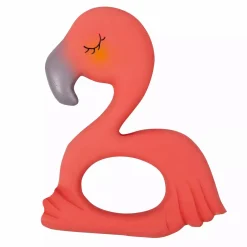 DIE SPIEGELBURG Beißring aus Naturkautschuk Flamingo Frieda* Zahnungshilfen