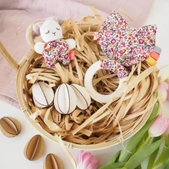 kikadu Beißring Hase Millefleurs* Rasseln & Greiflinge