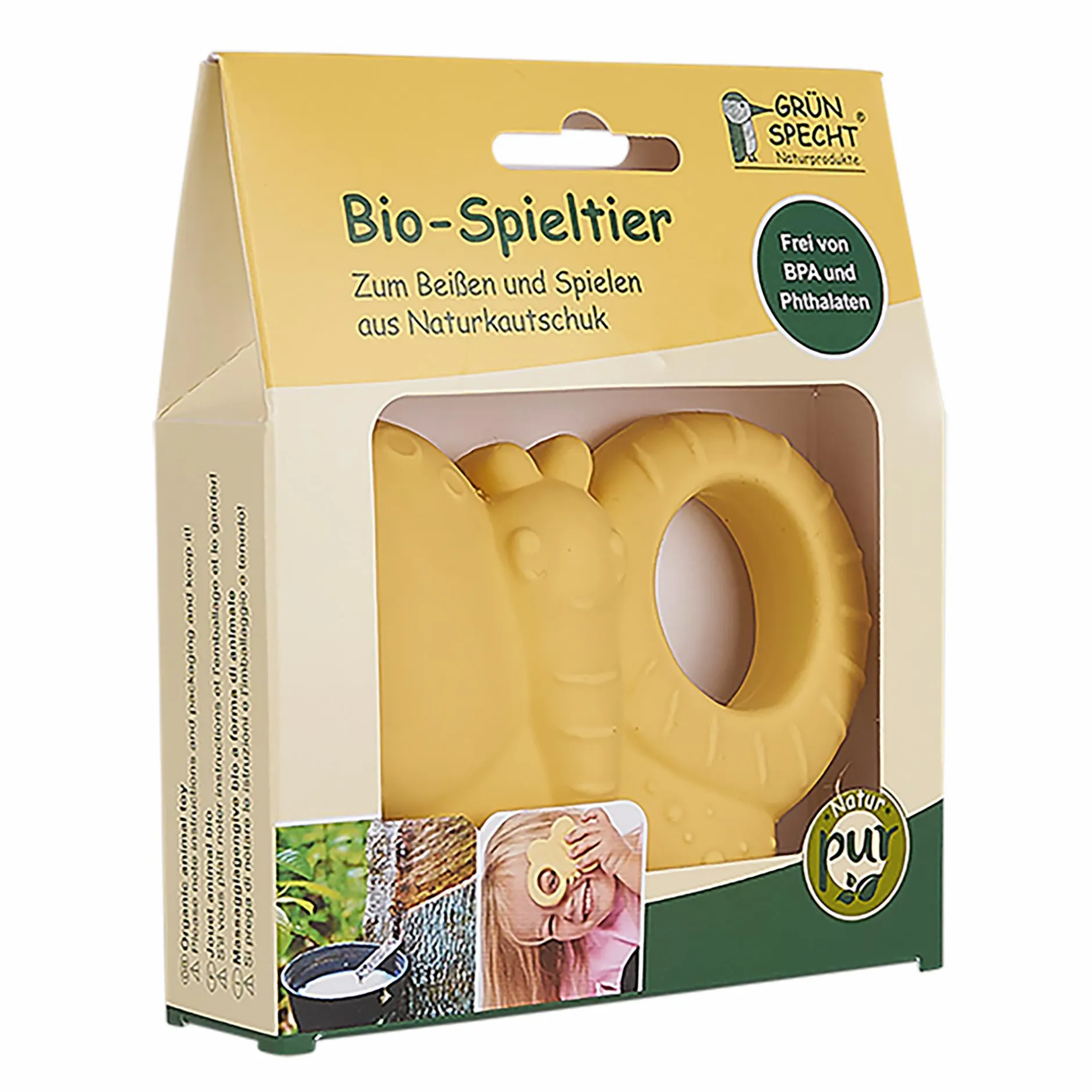 GRu00dcNSPECHT Beißring Schmetterling* Zahnungshilfen