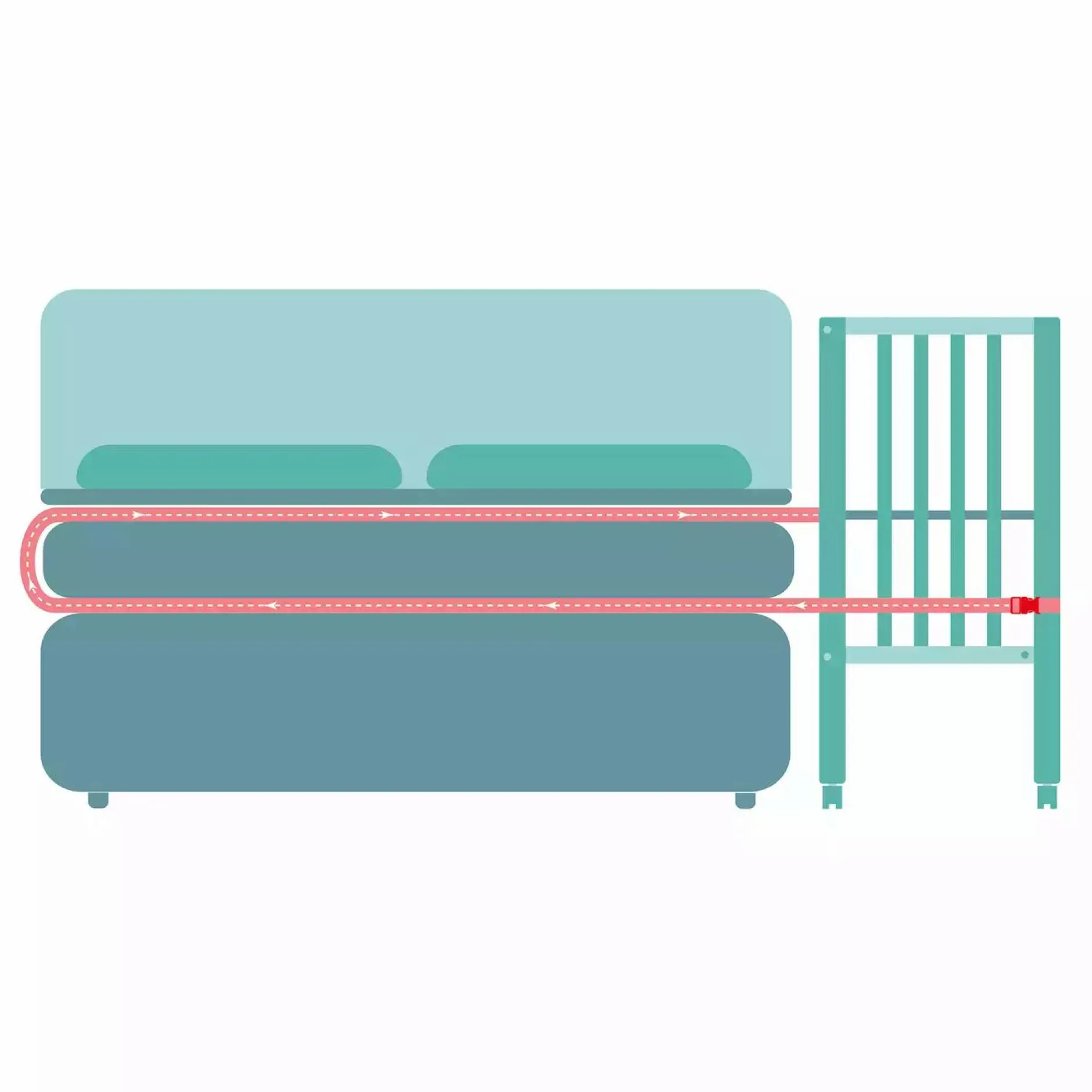 fillikid Beistellbett Cocon natur* Babybetten