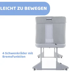 chicco Beistellbett NEXT2ME Forever Ash Grey* Babybetten