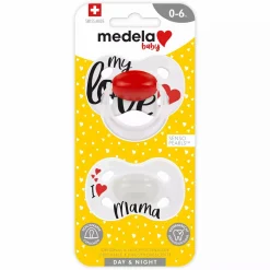 medela baby Beruhigungssauger Day & Night DUO Signature 0 - 6 Monate* Schnuller