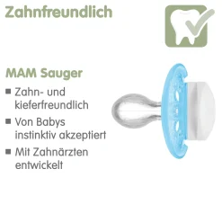 MAM Beruhigungssauger Original Silikon 6 - 16 Monate* Schnuller