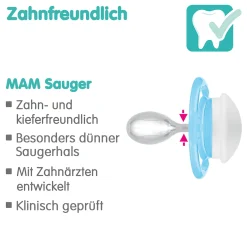MAM Beruhigungssauger Perfect Silikon 6 - 16 Monate* Schnuller