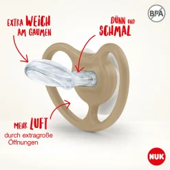 NUK Beruhigungssauger Space 0-6 Monate Fuchs* Schnuller
