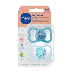 MAM Beruhigungssauger Supreme Silikon 6 - 16 Monate* Schnuller