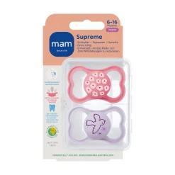 MAM Beruhigungssauger Supreme Silikon 6 - 16 Monate* Schnuller