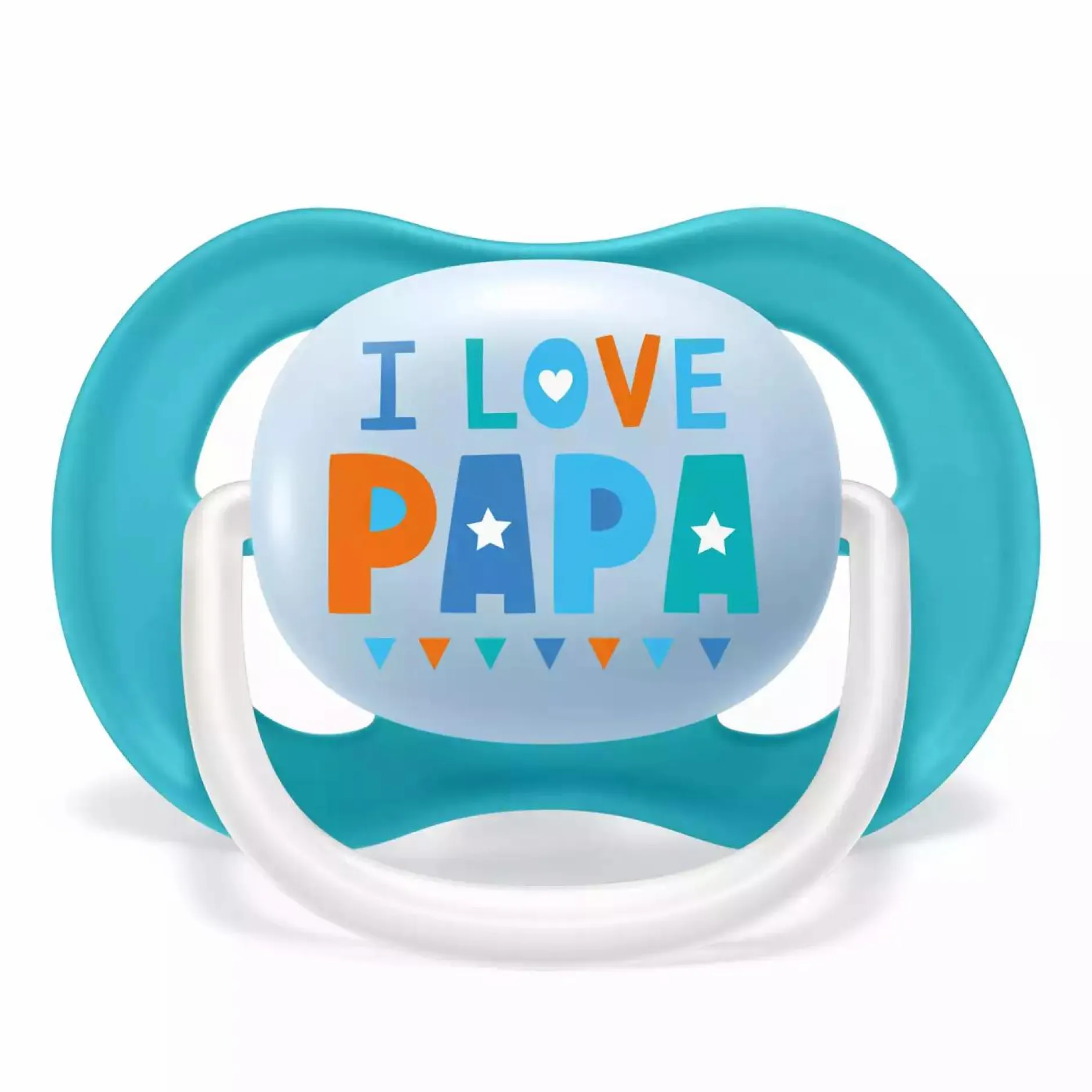 PHILIPS AVENT Beruhigungssauger Ultra Air 6-18 Monate Happy Boy - Papa Boat SCF080/03* Schnuller