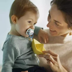 PHILIPS AVENT Beruhigungssauger Ultra Air 0-6 Monate Happy Boy - Mama Boat SCF080/01* Schnuller